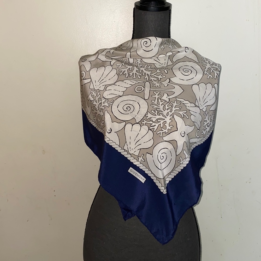 Vintage Givenchy Womens silk scarf